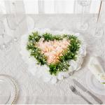 Künstliche Blumensträuße, künstliches Rosenarrangement für Hochzeit, Tafelaufsatz, Valentinstag, Dekoration, Foto-Requisiten