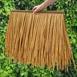 Simulatie-terugdakbaksteendak, weerbestendig, rietplastic, kunstmatige tegels, 50 cm x 50 cm, voor Tiki-bar, dakkuigen, terraspak, paviljoenen, patio-zonwering (maat: 20 stuks, kle