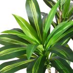 Kunstmatige drakenboom, 150 cm, tropische , perfecte in pot, nepplant, decoratie voor woonkamer, balkon, slaapkamer, kantoor, perfect cadeau voor een housewarming