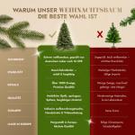 Natuurgetrouwe kunstkerstboom 220 cm - kerstboom kunstkerstboom - kunstkerstboom - opvouwbare kerstboom kunstkerstboom
