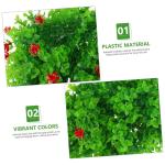 3St Dekorative Grasbälle für den Garten kunsthängepflanzen Künstliche Pflanzenkugel Topiary-Kugeln künstlicher Formschnitt gefälschte Pflanzenformschnittbälle Indoor-Topiary