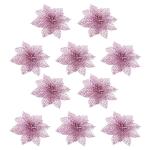 Weihnachtsblumen Künstlich-Christmas Decorations-Weihnachtsdeko Blumen-Weihnachtsschmuck Weihnachtsstern Künstlich Kunstblumen Weihnachten Weihnachtskugeln Christbaumschmuck 2024