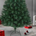 Kunstkerstboom, natuurgetrouw met 792 takpunten, incl. metalen standaard (spuitgietnaalden, 180 cm)
