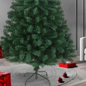 Kunstkerstboom, natuurgetrouw met 792 takpunten, incl. metalen standaard (spuitgietnaalden, 180 cm)