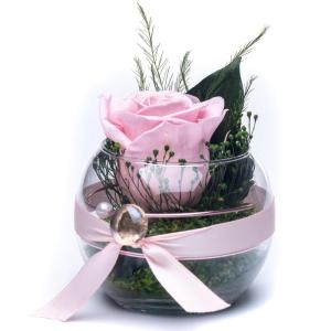 Eeuwige roos in glas met rozengeur, handgemaakt, roze, echte roos in geschenkdoos, cadeau voor vrouwen, mama, geconserveerde bloem voor Kerstmis, Valentijnsdag, Moederdag, decorati