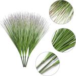 8 stuks , grasbundels, groen, grasplant, siergras, kunstgras, takken, grassenboeketten, decoratief gras voor thuis, tuin, balkon, buiten, binnen, grasrangement (groen, 8)