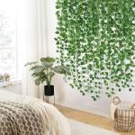 14 stuks klimopslinger, hangende decoratie, met decoratieve totale lengte van 28 m, voor gordijn, keuken, bruiloft, balkon, tuinfeestdecoratie
