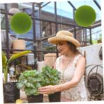 Simulierter Moosball künstliche Pflanzen im freien Hochzeit Mooskugeln künstliche Mooskugeln Moosverzierung kunstpflanze kunstplflanze gartenmoos schmuck Hochzeit moosig Schaum