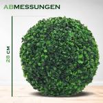 Decoratieve buxusbal, keuze uit 8-55 cm, kunstbuxusbal, , planten, boekenbal, kunstplant, diameter: 28 cm