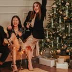 10x klatergoud - goudkleurige klatergoudslinger voor Kerstmis - kerstboomversiering voor de kerstboom - klatergoudgordijn met gladde draden (goudkleurig - 10 stuks)
