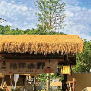 Strohdach Simuliertes, Künstliches Strohdach, Synthetisches Strohdach, Künstliche Mexikanische Strohrolle, Gefälschtes Strohdach, Falsches Stroh Für Garten Pavillon Pergola Bar