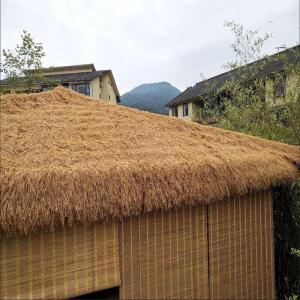 Künstliches Strohdach, Reetgedeckte Hausfliesen, Mexikanische Stil Synthetisches Reetdach Palmgras Rolle, Strohfliesen, Strohdach Deko, Gartenzaun-Dekoration Und Bar-Dekoration(1x
