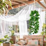 , hangende planten, voor binnen en buiten, balkon, bruiloft, slaapkamer, bruiloft, wanddecoratie, groen-1