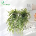 voor binnen, 3 stuks, , met potten, kunstklimop, kunstplant voor binnen, voor feest, keuken, tuin, kantoor