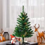 künstliche Mini-Kiefer mit kunststoffständer für schaufenster, büro, kinderzimmer, urlaubsdekoration, Kleiner Weihnachtsbaum, der Neue
