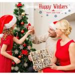 20 Kerstversiering hout,7,5cm sneeuwvlokken houten hanger,5 designs kerstboomversiering hout,onafgewerkte houten kerstversiering,vintage kerstboomversiering met henneptouw en bewee