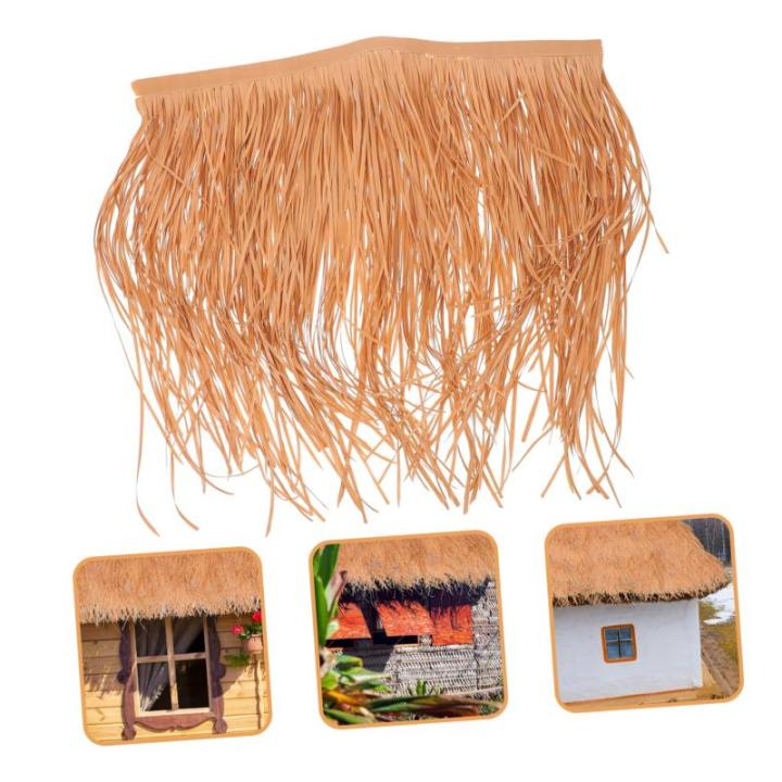 Strohdekoration Gartendekoration Innendekoration Bauernhausdekoration Außendekoration Rasendekoration Gartenstrohdach Künstliches Strohdach Simuliertes Stroh