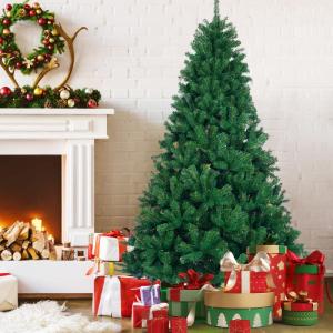 1,67 m künstlicher Weihnachtsbaum, unbeleuchtet, künstlicher Weihnachtsbaum mit Scharnier, 850 Zweigspitzen und faltbarem Metallständer, Weihnachtsweihnachtsbaum für Zuhause, B