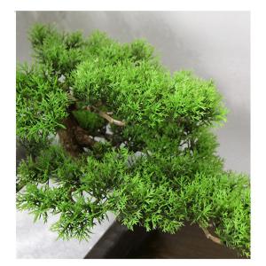 Künstlicher Bonsai-Baum, 18 Zoll, künstlicher Bonsai-Baum, Marmorimitat, künstliche Bonsai-Kiefer, Kunststoff, künstliche Kiefer, Pflanze, für die Innen- und Außendekoration,