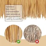 Künstliche Mexikanische Strohrolle Strohdachdekoration, Tiki-Bar-Hütten-Grasdachdekor, Künstliche Palmenstrohrolle Im Mexikanischen Stil Für Bar-Hütten-Gartenterrassen-Schirmb