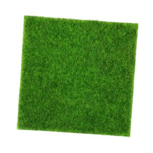 Mini Kunstrasen Realistischer Kunstrasen Gartendekoration Miniatur Pflanzen Tischläufer Modell Grasbüschel