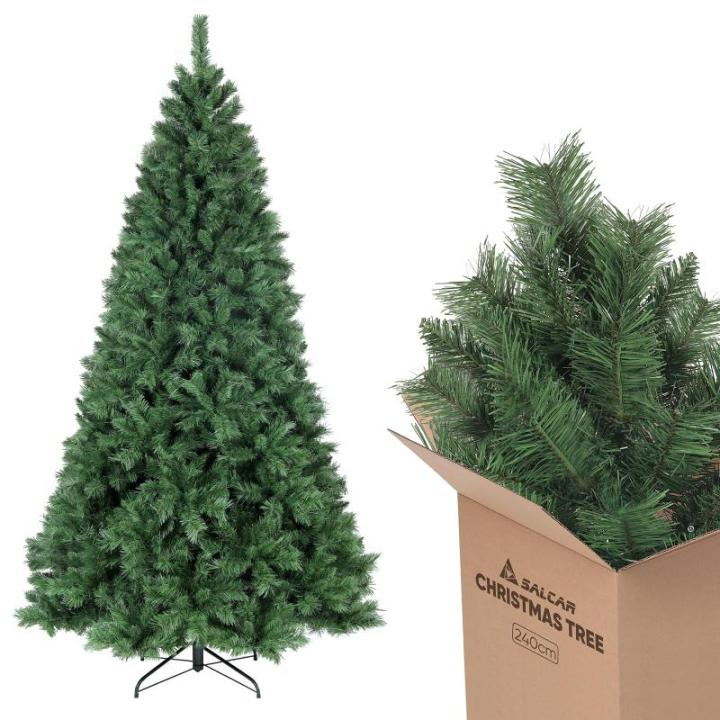 , kunstkerstboom, 120-240 cm, met kerstboomstandaard