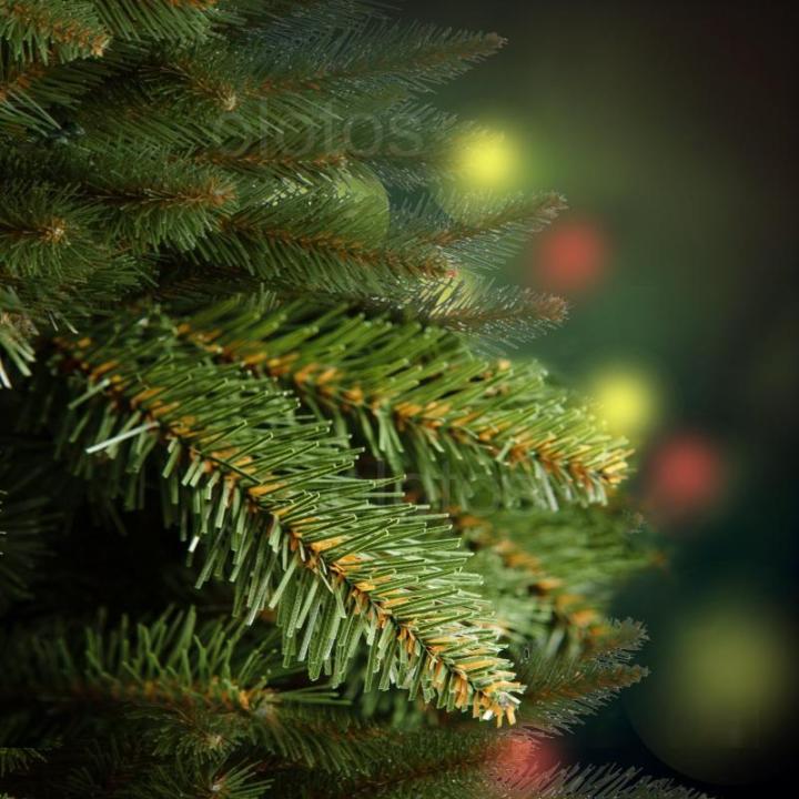 Naturgetreuer Weihnachtsbaum mit Qualität und Langlebigkeit I 180 cm I Made in EU I Künstlich mit Metallständer I Ideal für Festliche Freude Jahr für Jahr (Naturgetreue Spritz