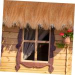 4 Stück Simuliertes Stroh Rasendekor Nachahmung Von Strohdach DIY Dach Mexikanisches Strohdach Landschaftsbau Strohdach Dekor Simulation Strohdach Für Garten Künstliches