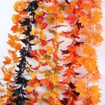 Hängende Rebe Girlande künstliche Herbst Laub Girlande Thanksgiving Dekor Hause