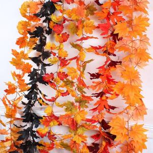 Hängende Rebe Girlande künstliche Herbst Laub Girlande Thanksgiving Dekor Hause