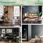 Bamboestruik, echte houten stam, kunstboom, kunstplant, keuze uit 160, 190 of 220 cm, getest op schadelijke stoffen, 190 cm