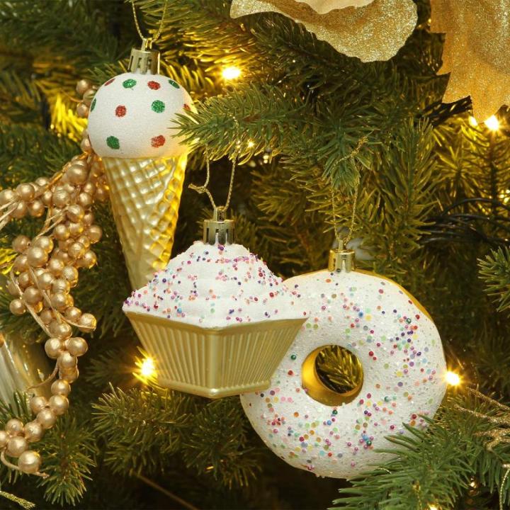 80-pack geassorteerde onbreekbare kerstbalversieringen set decoratieve Hangers met herbruikbaar handgeschenkpakket voor kerstboom