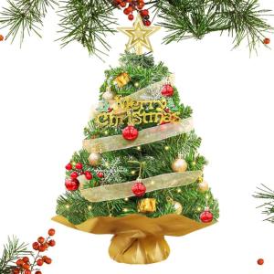 Miniatur-Weihnachtsbaum, Weihnachtsbaum, Weihnachtstischschmuck, Dekorative Miniatur-Weihnachtsbäume, Desktop-Weihnachtsbaumdekoration für Feiertagsparty-Dekoration