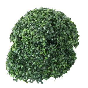 1stk Grasballdekoration Grüne Kugeln Formschnittkugeln Pflanzen Gefälschter Kleiner Formschnitt Künstliche Hängende Bälle Grüner Ball Hängt Faux-blattkugel Plastikblume Gree