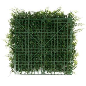 Plantenwand, voor wandmontage, 50 x 50 cm, decoratie voor muur/balkon/tuin (afstand)