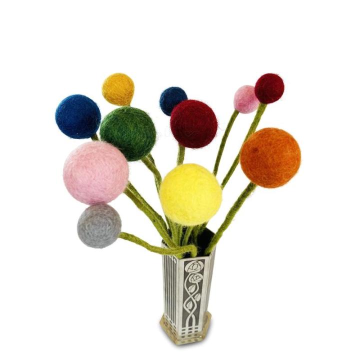 - Vilten bloemen boeket bloemen van vilt - boeket - Fair Trade - handgemaakt (lente)