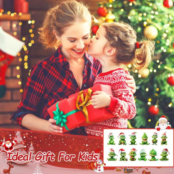 Kerstdecoraties - 12 stuks