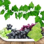 3 spiesen kunststof druiven plastic fruit kunstmatige simulatie kunstmatige kunststof druiven voor bruiloftsfeest decoratie foto rekwisieten