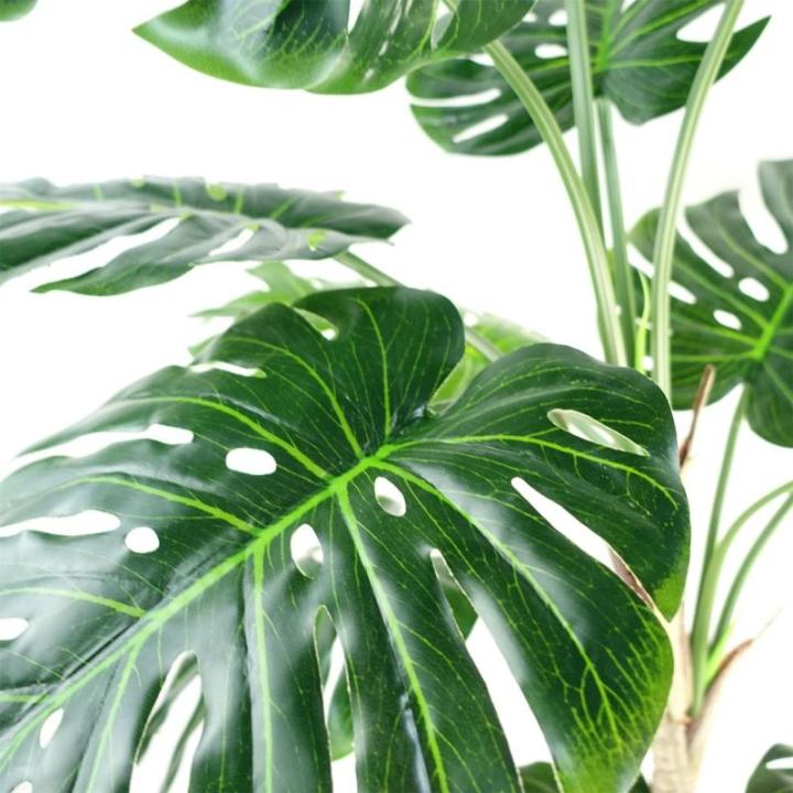 Hochwertige künstliche Monstera-Pflanze