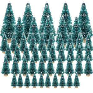 (3,5/4,5/6,5/8,5 cm) 50 stuks mini-kerstboom, dennenboom, tafeldecoratie, knutselen, etalage