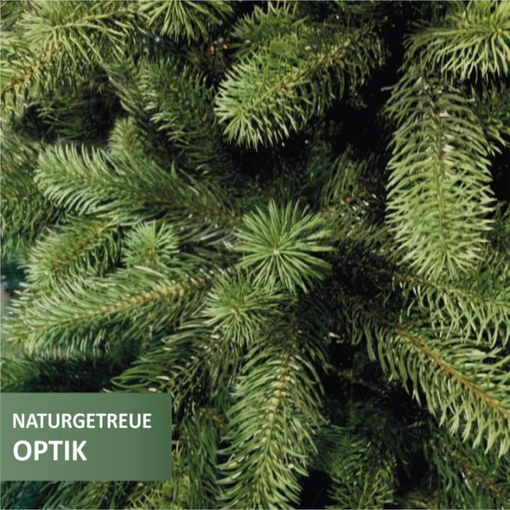Kunstkerstboom van PE, met en zonder ledverlichting
