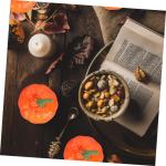 1 Satz Künstlicher Kürbis Mini-kürbisse Masse Kürbis-Fotografie-stütze Mini-kürbis-Ornamente Kleiner Halloween-kürbis Imitiertes Kürbisdekor Heimdekorationen Yellow Plastik