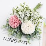 Artificial Flowers 1811 Kunstbloemen, realistische paardenbloemtakken, voor thuis, tuin, bruiloft, feest, decoratie