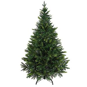 Kerstboom Luxe 180 cm medium groen/douglas Kunstkerstboom PE/PVC Mix Kunstmatige Dennenboom