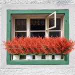 Kunstplanten, bloemen, in pot, net echt uv-bestendig, 10 bundels , , balkonplanten, struiken, decoratie, kunstbloem, lavendel voor tafel, huis,