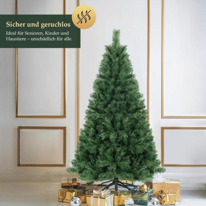 , kunstkerstboom, 120-240 cm, met kerstboomstandaard