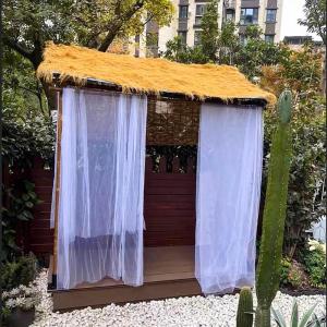 Künstliches Strohdach, Künstliche Palmgras Rolle, Synthetisches Strohgrasdach, Künstliche Strohrolle, Simulierter Strohteppich Für Garten Terrasse Pavillons Hausdekoration Deko