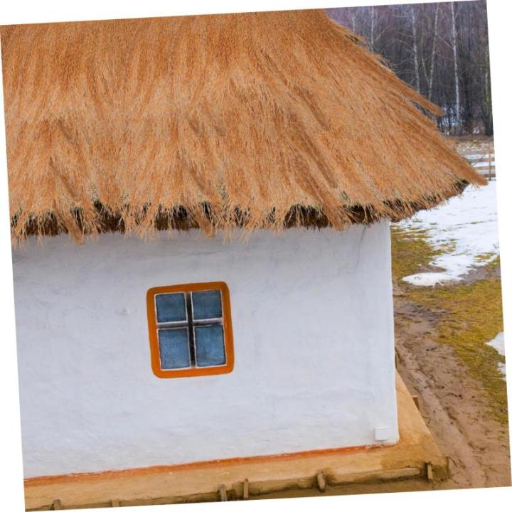 Simuliertes Stroh Gartenhütte Grasdach Simulation Grasdach Mexikanisches Strohdach Nachgemachtes Strohdach Zum Selbermachen Strohdach Für Den Garten Dekoratives Strohdach Sport