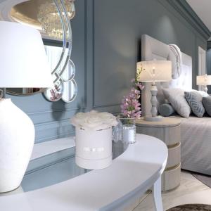 Rozenbox rond, 4 rozen, stevige bloemenbox, wit, 10 jaar houdbaar, cadeau-idee, decoratieve bloemenbox, wit, 14 x 13 x 13 cm