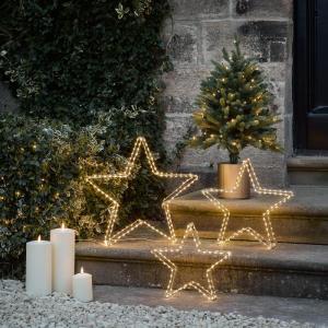 75 cm outdoor dennenboom LED mini kerstboom verlicht kunstmatige dennenboom buiten decoratie Kerstmis kerstboom outdoor